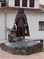 Kassa - Rakoczi szobor a Rodostoi haz elott